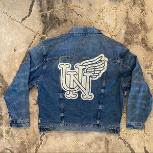 American Eagle X Urban Necessities Blue Denim Jacket Men's Size L